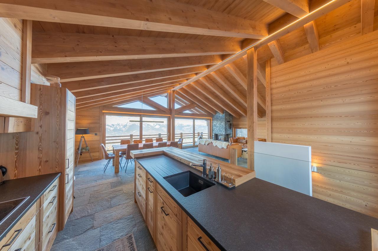 Oak Tree Chalet - On The Ski Slope - Luxury! Nendaz Extérieur photo