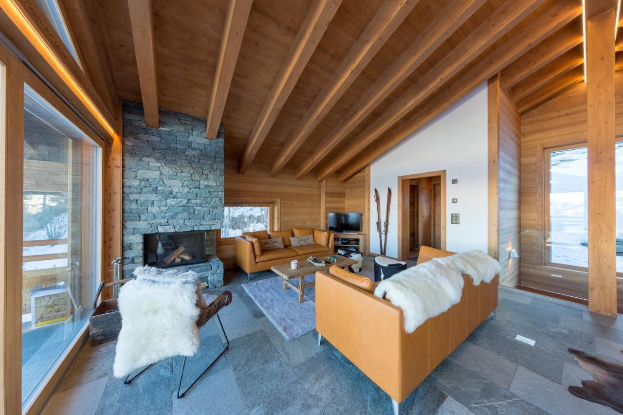 Oak Tree Chalet - On The Ski Slope - Luxury! Nendaz Extérieur photo