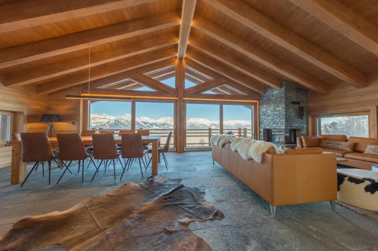 Oak Tree Chalet - On The Ski Slope - Luxury! Nendaz Extérieur photo